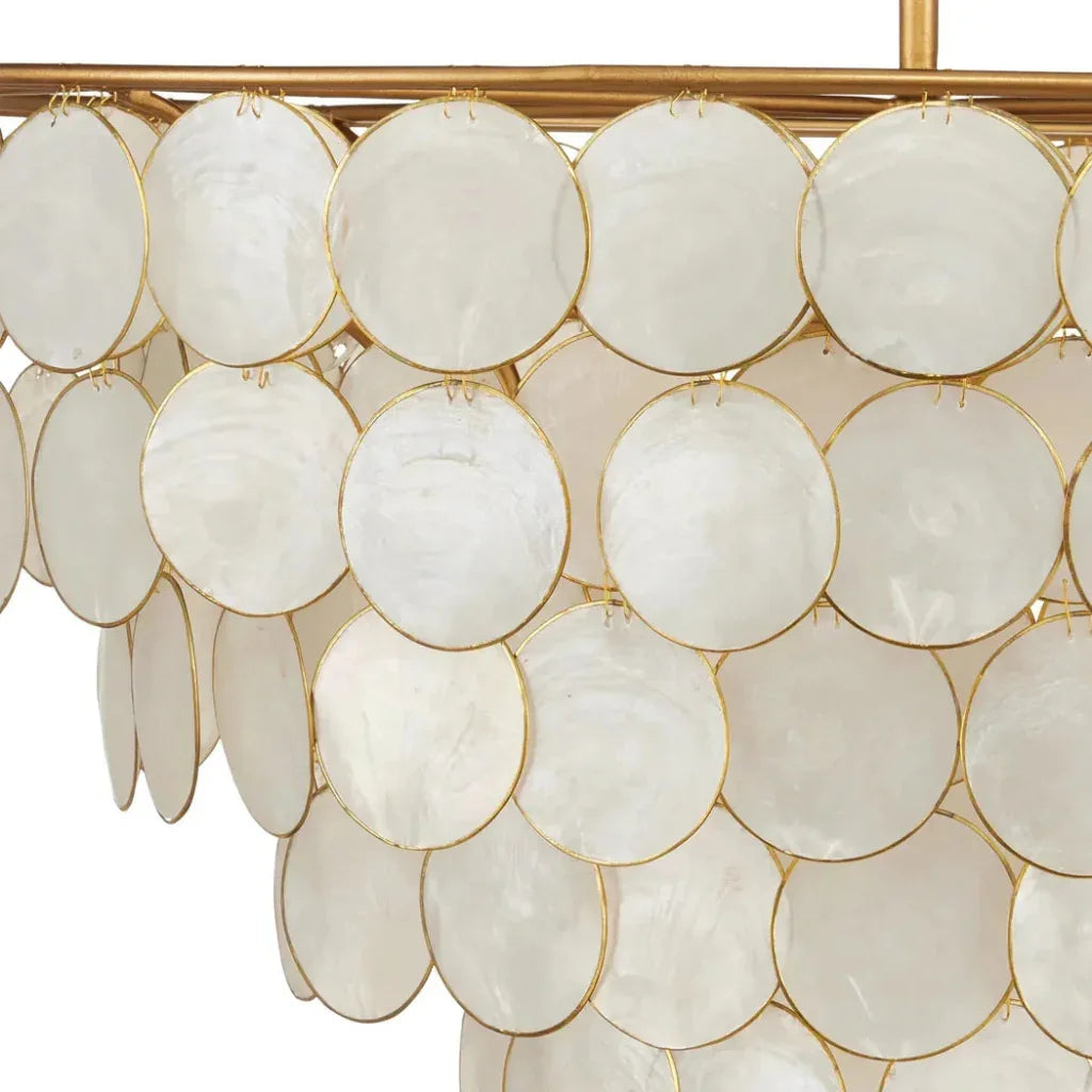 Bon Vivant Large Semi-Flush Mount-Flush Mounts-Currey & Co-LOOMLAN