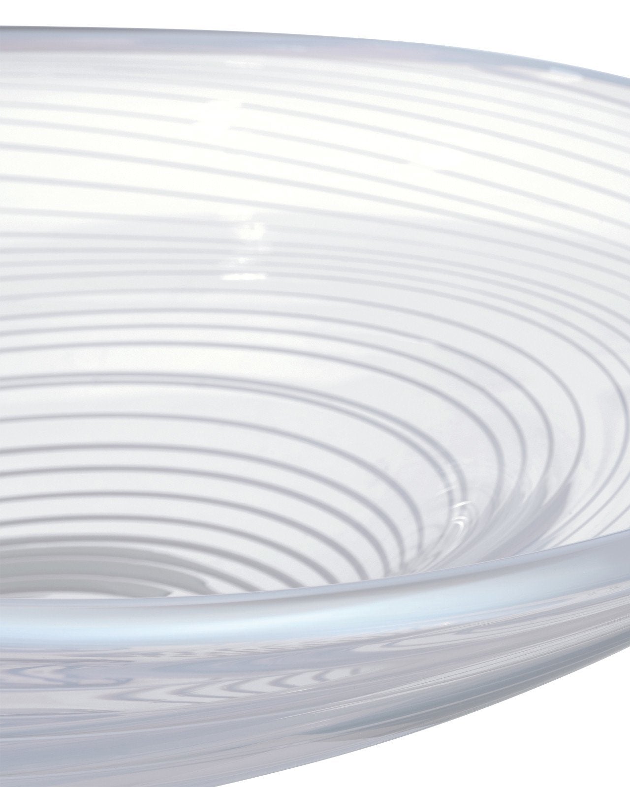 Bonaventure Grey Glass Bowl