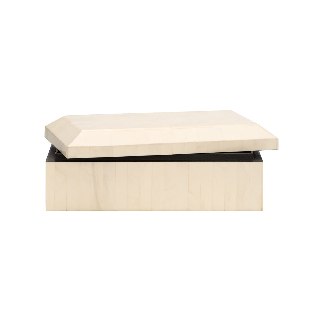 Bone Inlay Cream Decorative Box