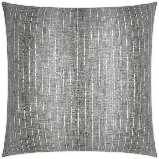 Brentwood Meteorite Stripes Grey Large Throw Pillow - LOOMLAN - D.V. Kap - Throw Pillows