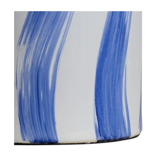 Brush Stroke Blue Abstract Design Table Lamp - LOOMLAN - Chelsea House - Table Lamps