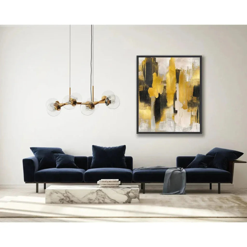 Brush Tones II d Canvas Art For Living Room - LOOMLAN - LOOMLAN - Canvas Art