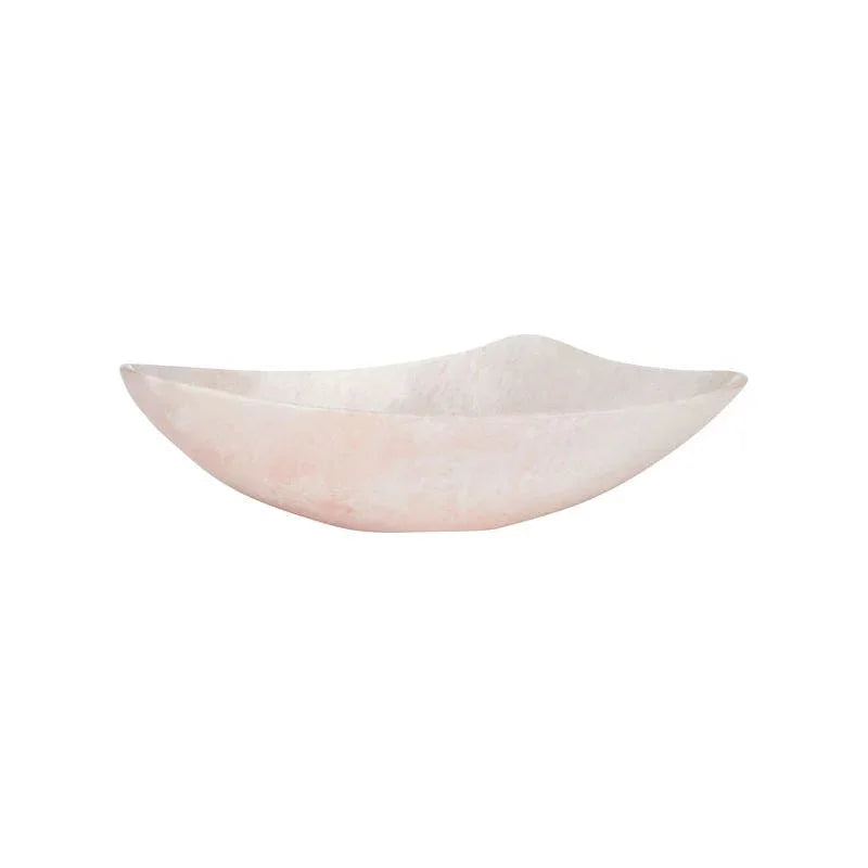 Bucolic Resin Made Oval Bowl - LOOMLAN - Chelsea House - Boxes & Bowls