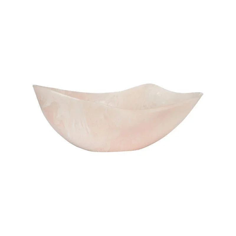 Bucolic Resin Made Oval Bowl - LOOMLAN - Chelsea House - Boxes & Bowls