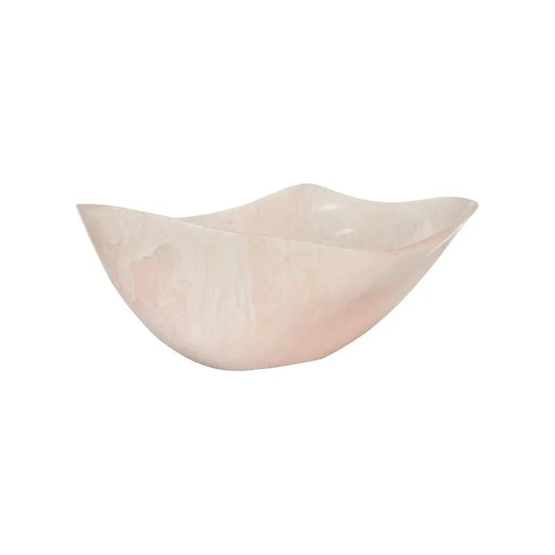 Bucolic Resin Made Oval Bowl - LOOMLAN - Chelsea House - Boxes & Bowls