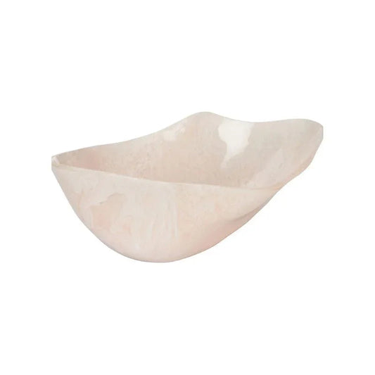 Bucolic Resin Made Oval Bowl - LOOMLAN - Chelsea House - Boxes & Bowls