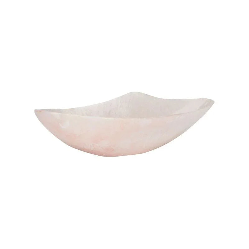 Bucolic Resin Made Oval Bowl - LOOMLAN - Chelsea House - Boxes & Bowls