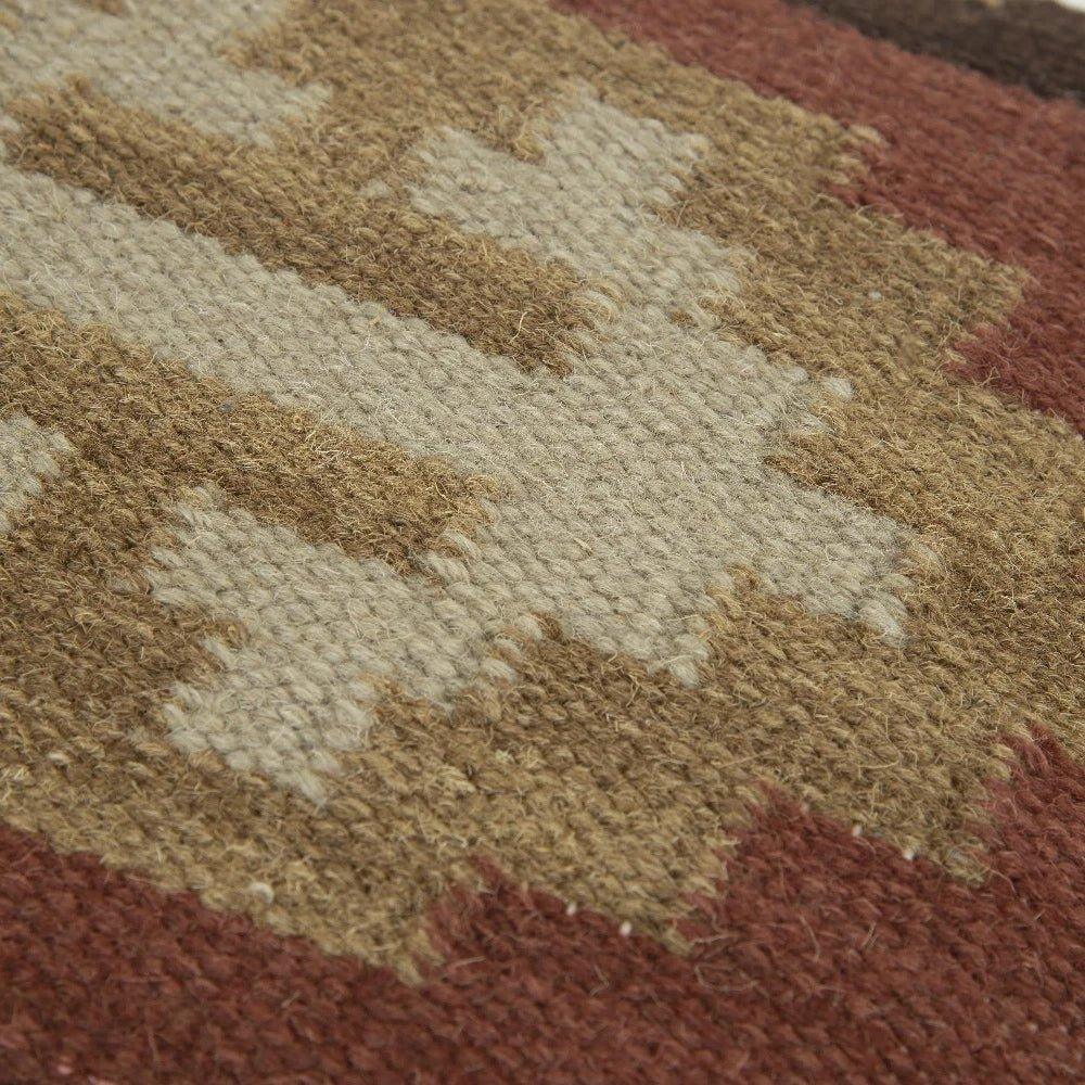 Cabin Western Brown Throw Pillow Down Insert - LOOMLAN - LOOMLAN - Throw Pillows