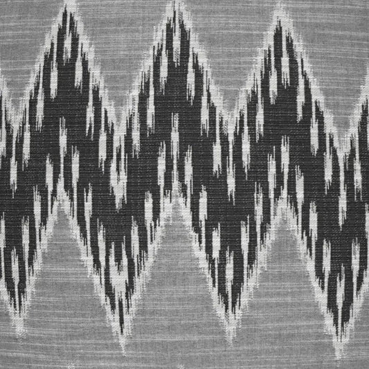 Caccini Tuxedo Chevron Black Large Throw Pillow Insert - LOOMLAN - D.V. Kap - Throw Pillows