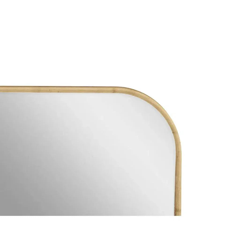 Calabasas Iron Framed Wall Mirror - LOOMLAN - SUNPAN - Wall Mirrors