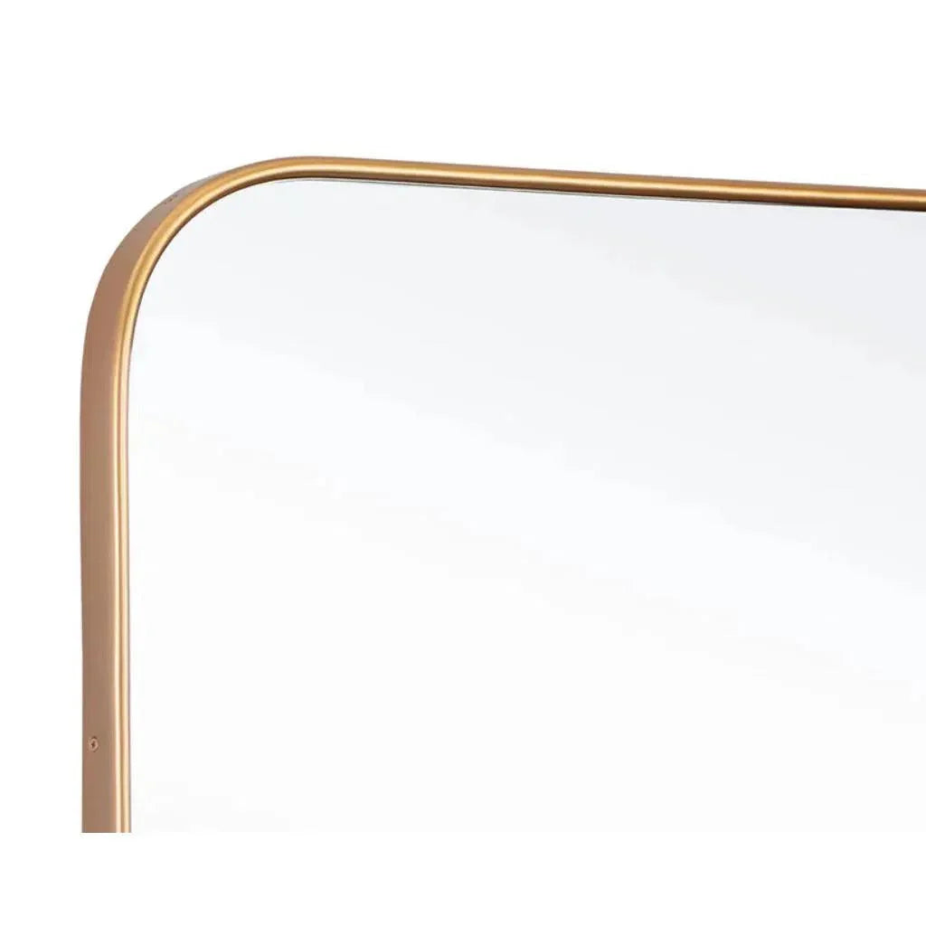 Calabasas Iron Framed Wall Mirror - LOOMLAN - SUNPAN - Wall Mirrors