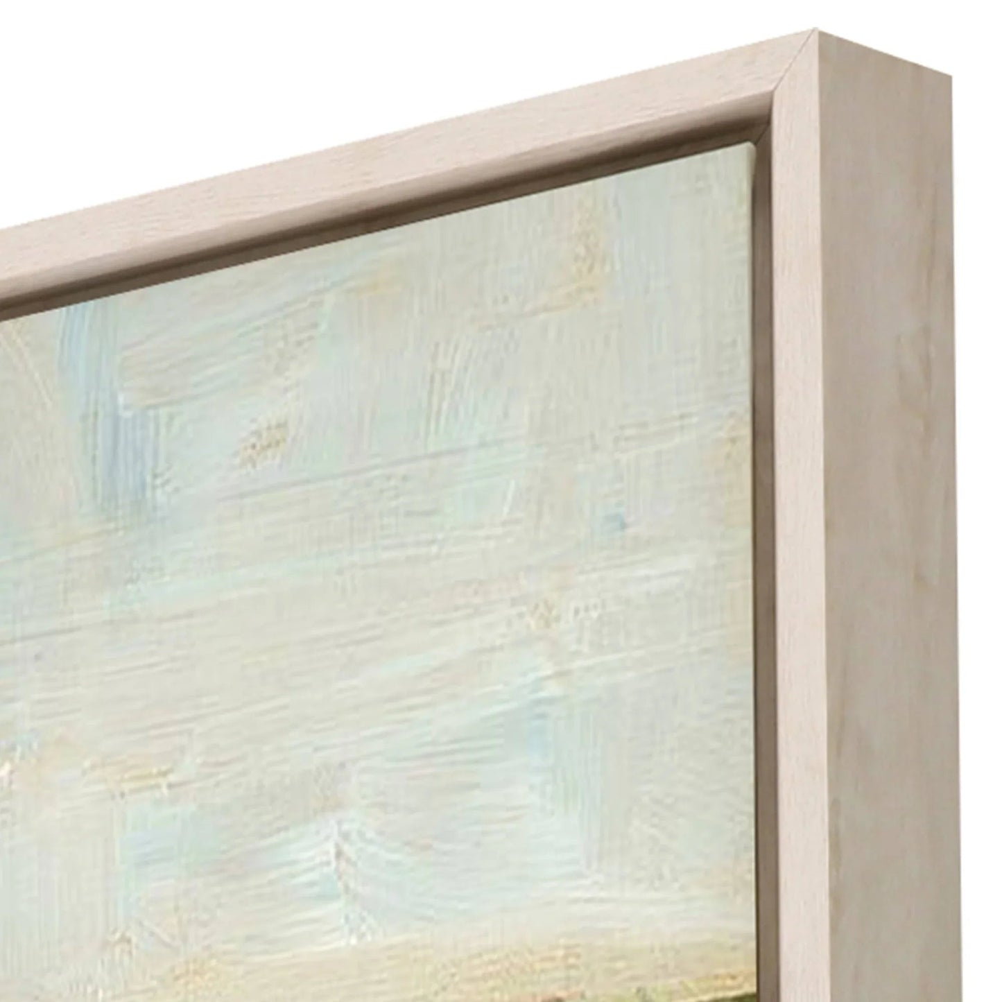 Calm Waters Green Canvas Art