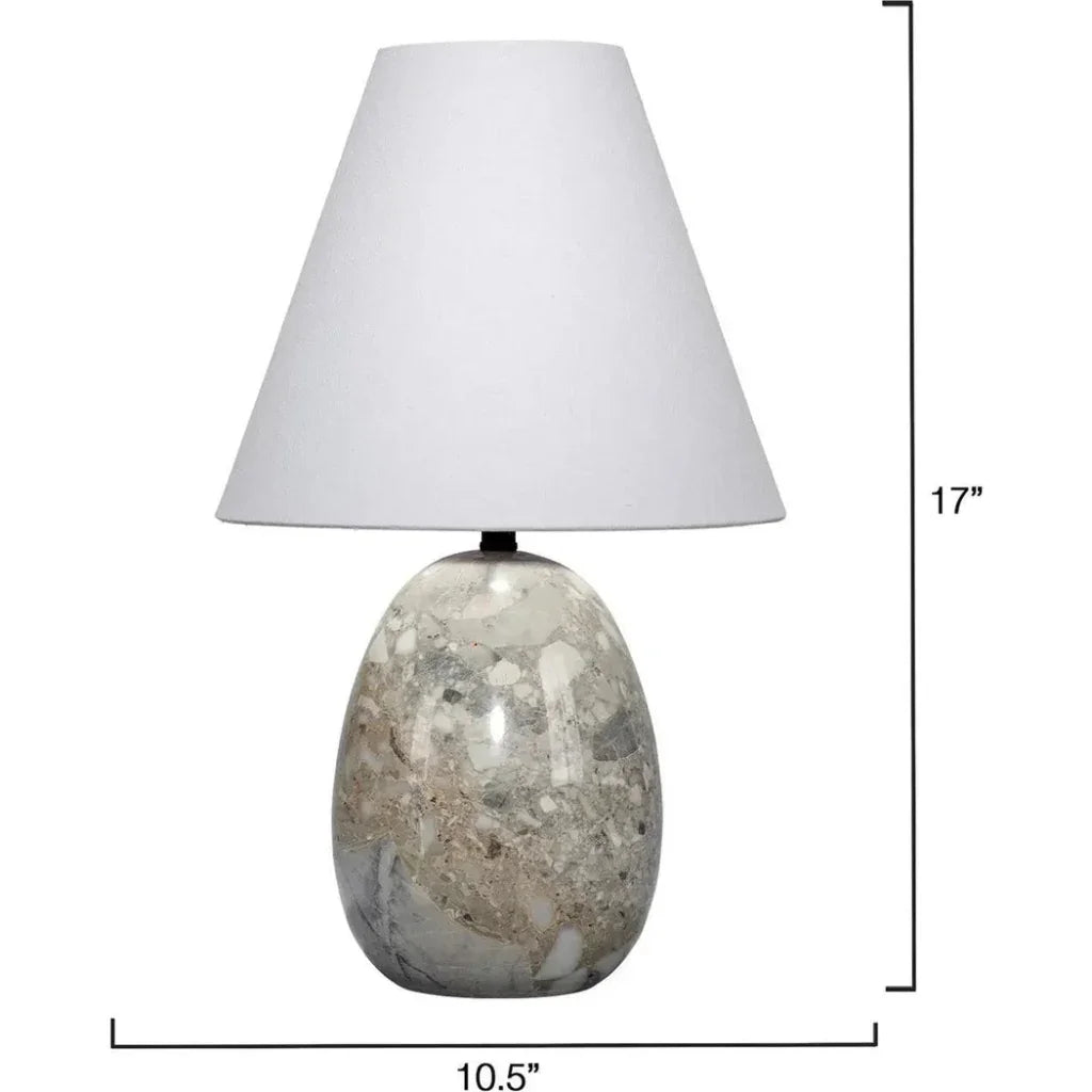 Jamie Young Capsule Travertine Table Lamp Home Lighting