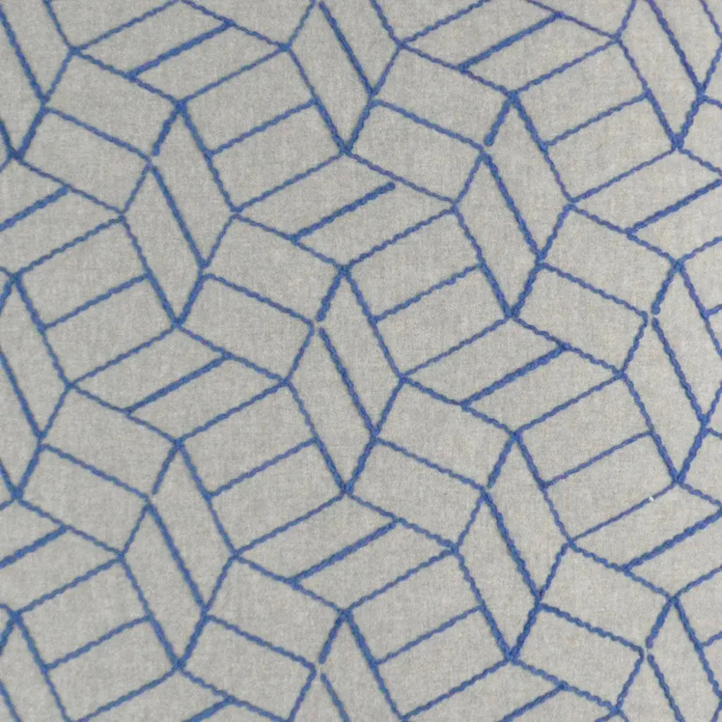 Caramba Sapphire Grey Throw Pillow Insert - LOOMLAN - D.V. Kap - Throw Pillows