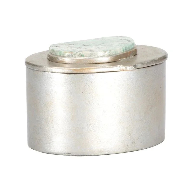 Caribbean Metal Made Jewelry Box - LOOMLAN - Chelsea House - Boxes & Bowls