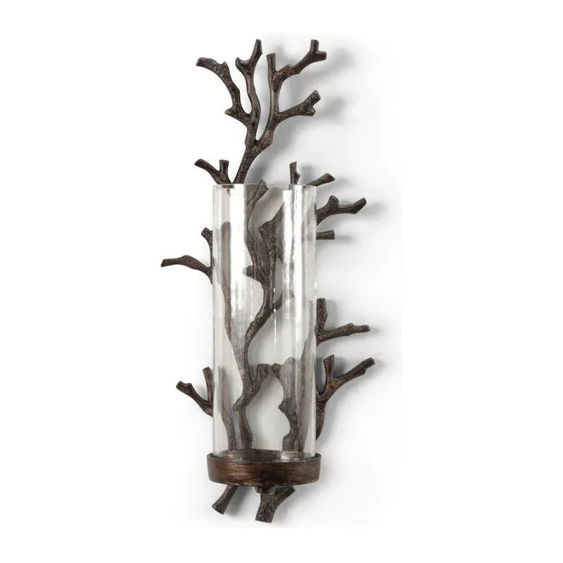 Cast Alloy Coral Design Wall Sconce - LOOMLAN - Wildwood - Wall Sconces