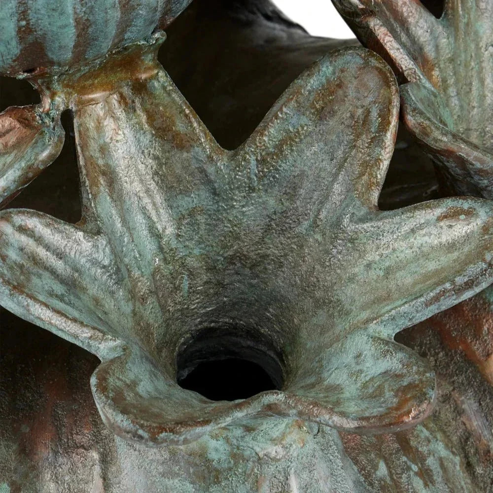Cast Aluminum Amsterdam Tulip Vase - LOOMLAN - Currey & Co - Vases & Jars