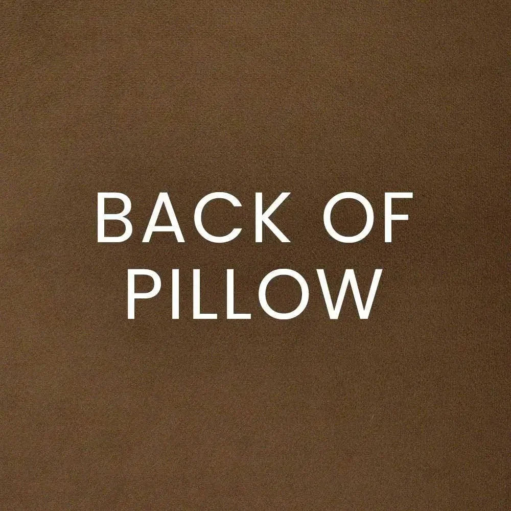 Catmandoo Saddle Solid Copper Large Throw Pillow Insert - LOOMLAN - D.V. Kap - Throw Pillows
