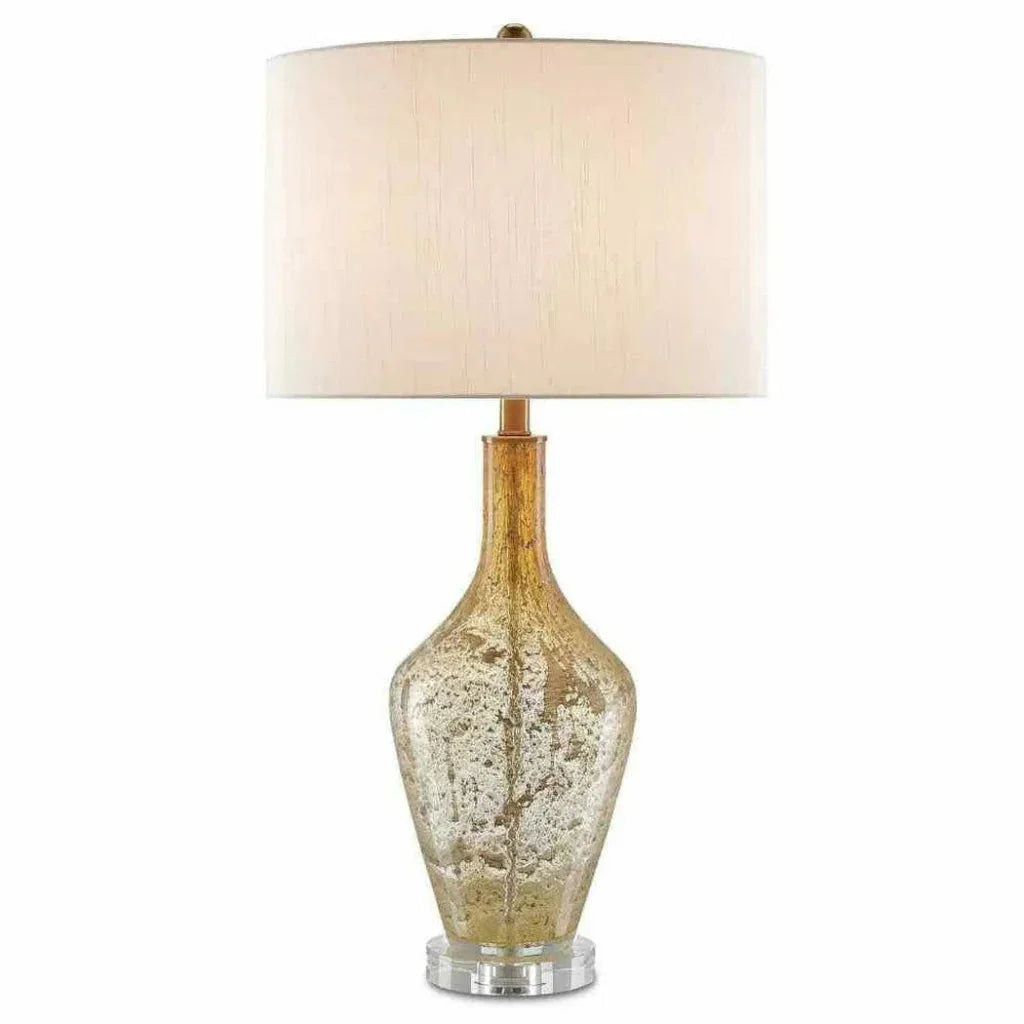 Champagne Speckle Habib Table Lamp - LOOMLAN - Currey & Co - Table Lamps
