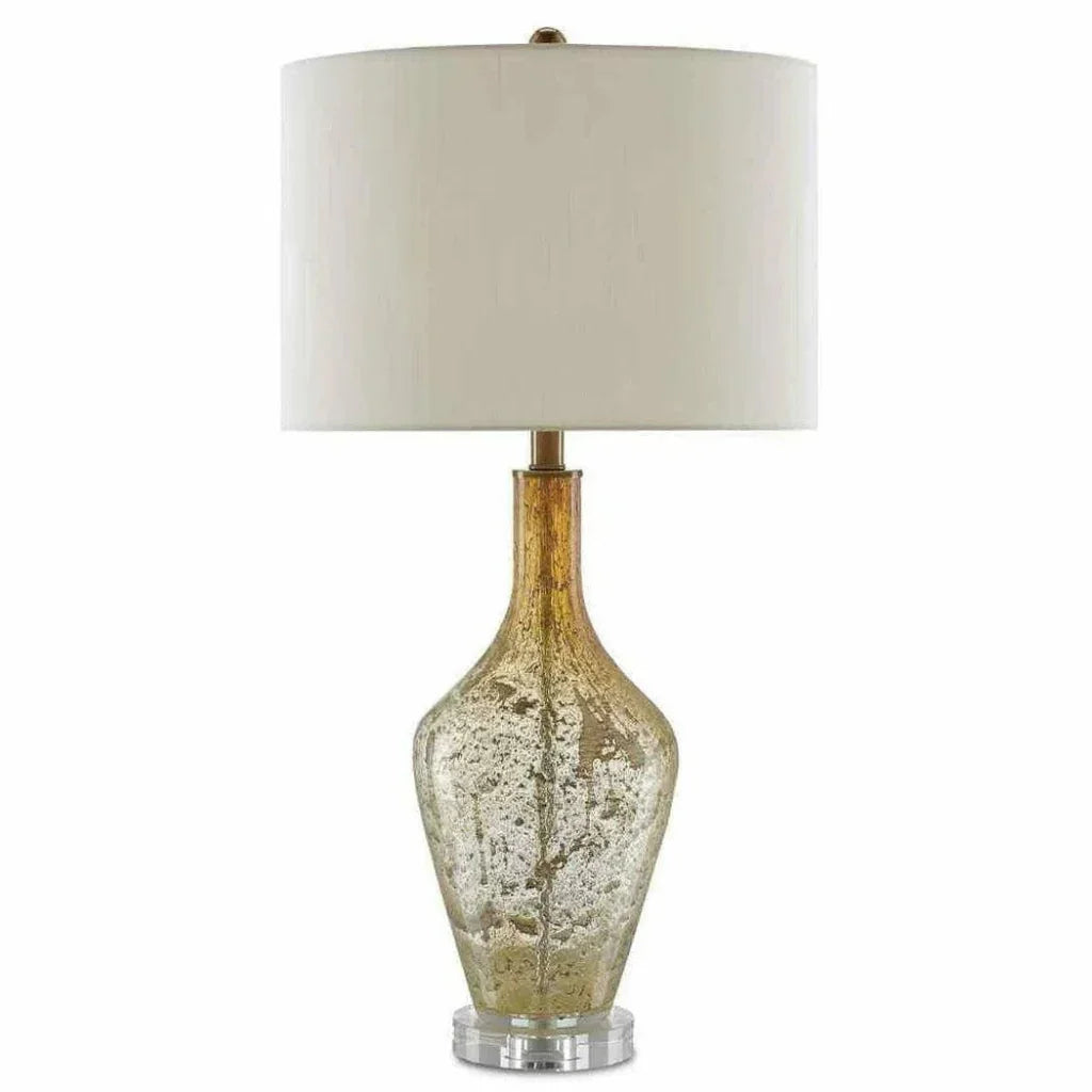 Champagne Speckle Habib Table Lamp - LOOMLAN - Currey & Co - Table Lamps