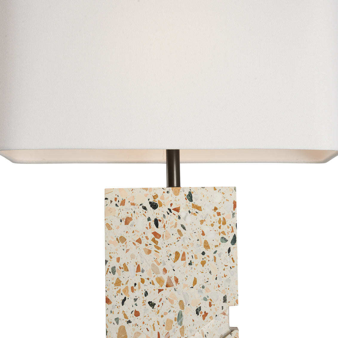 Wildwood Chandra Striking Terrazzo Base Table Lamp