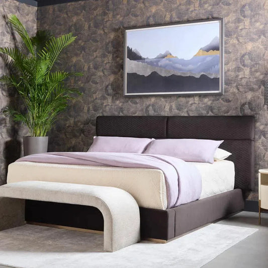 Charcoal Frame Luxe Art-Framed Wall Art-SUNPAN-LOOMLAN