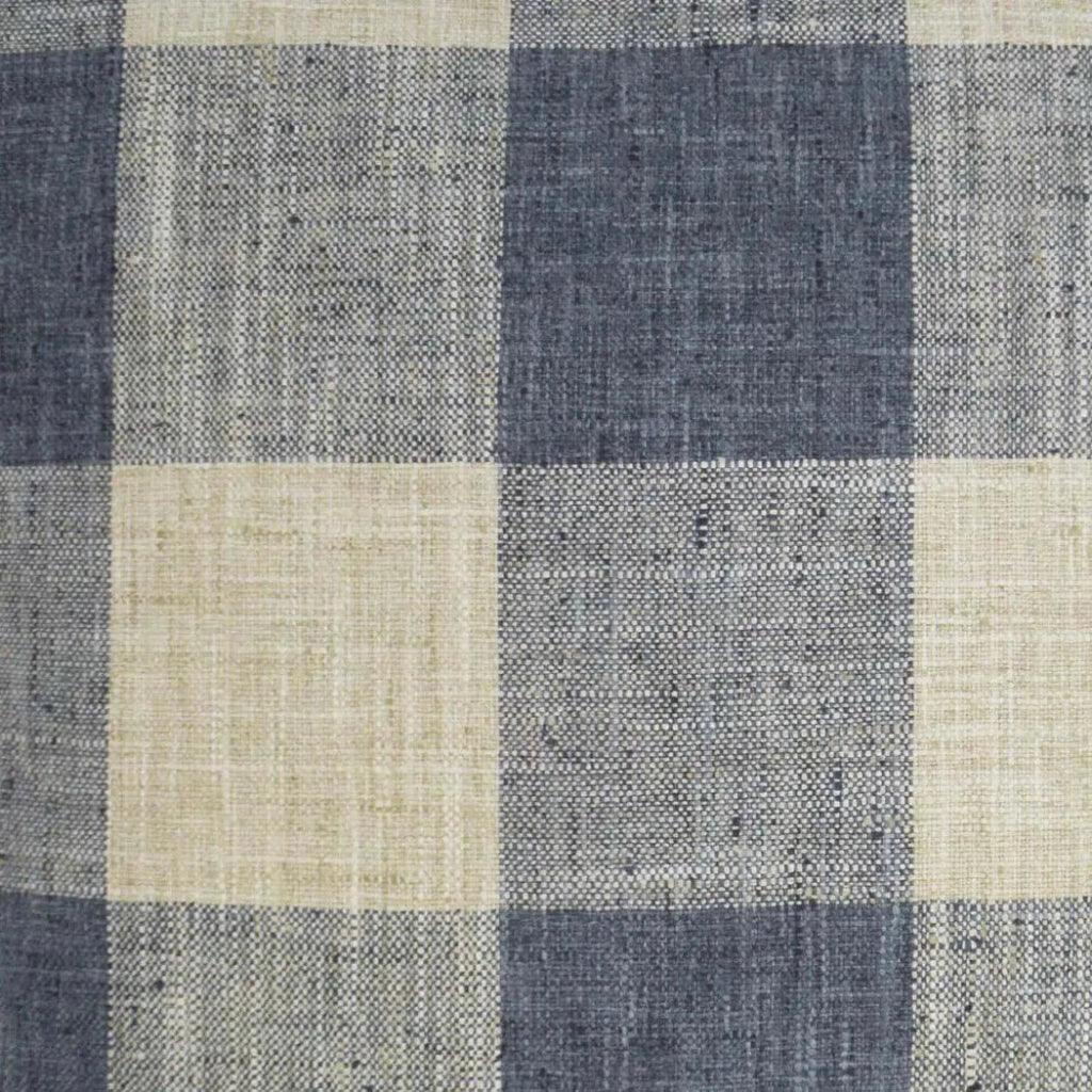 D.V. Kap Check Please Blue Throw Pillow With Insert