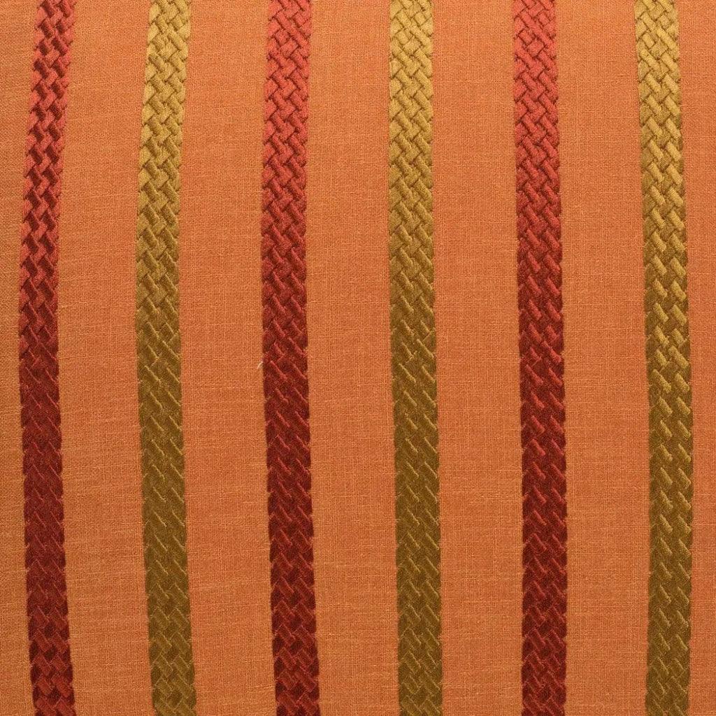 D.V. Kap Cheverny Flame Red Throw Pillow With Insert