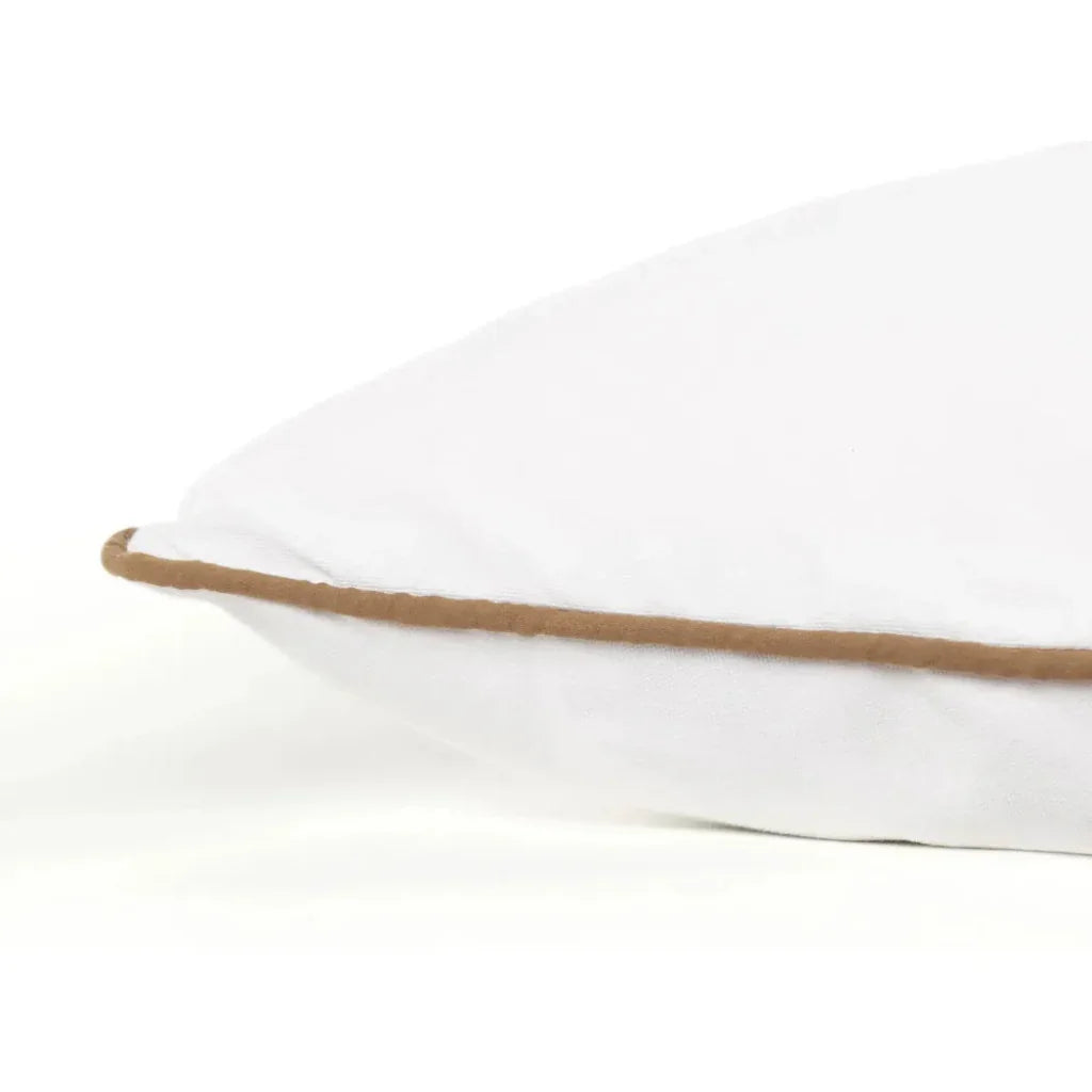 LOOMLAN Chocolate Words Decorative Couch Pillows Down Insert