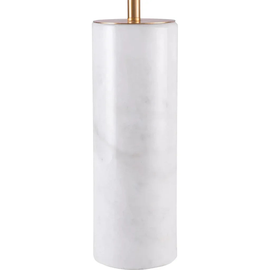 Ciara Table Lamp Beige & White - LOOMLAN - Zuo Modern - Table Lamps