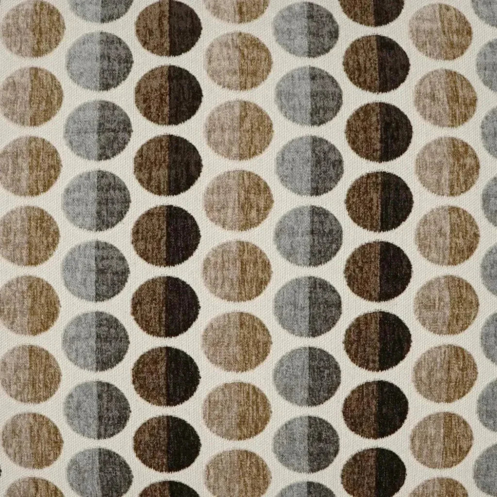 Circus Cafeยฉ Dots Brown Taupe Large Throw Pillow Insert - LOOMLAN - D.V. Kap - Throw Pillows