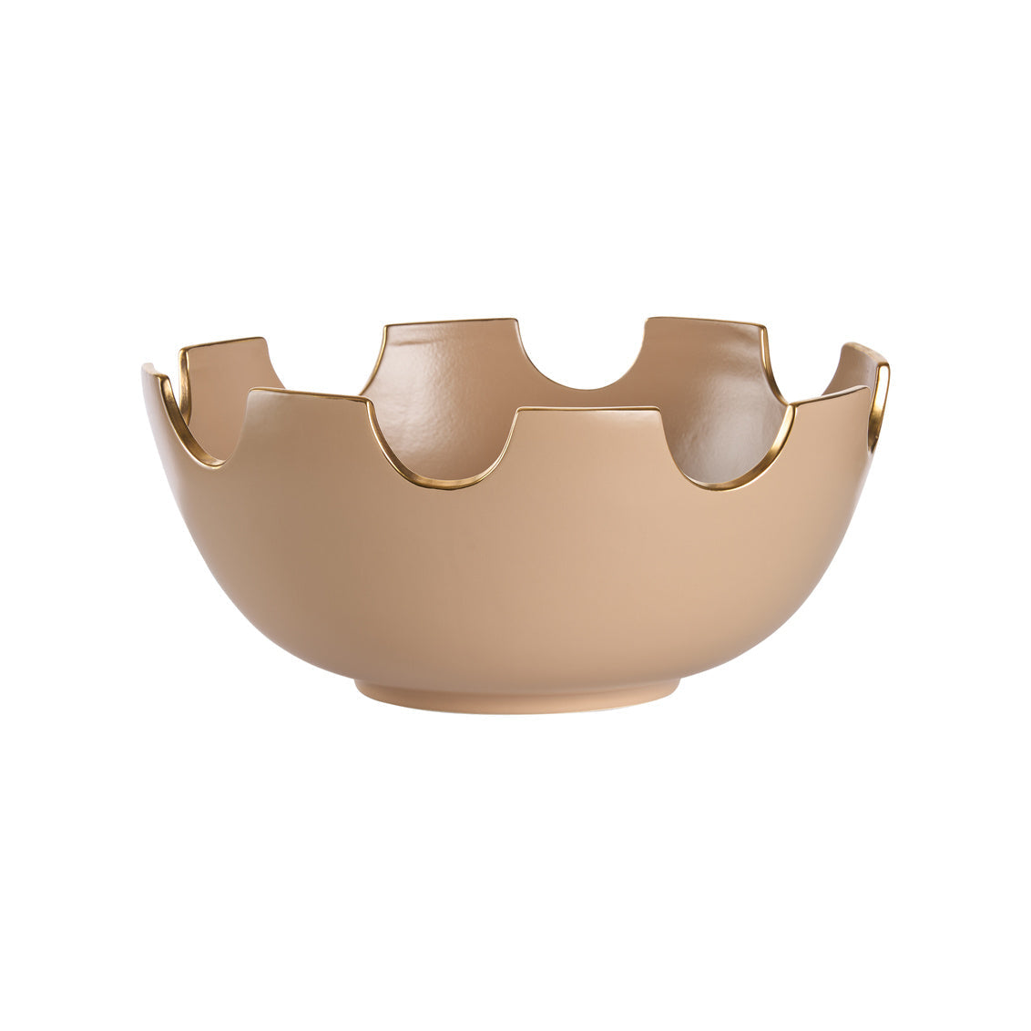 Classic Handmade Glazed Ceramic Bowl