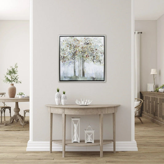 Paragon Colorful Tree Green Canvas Art