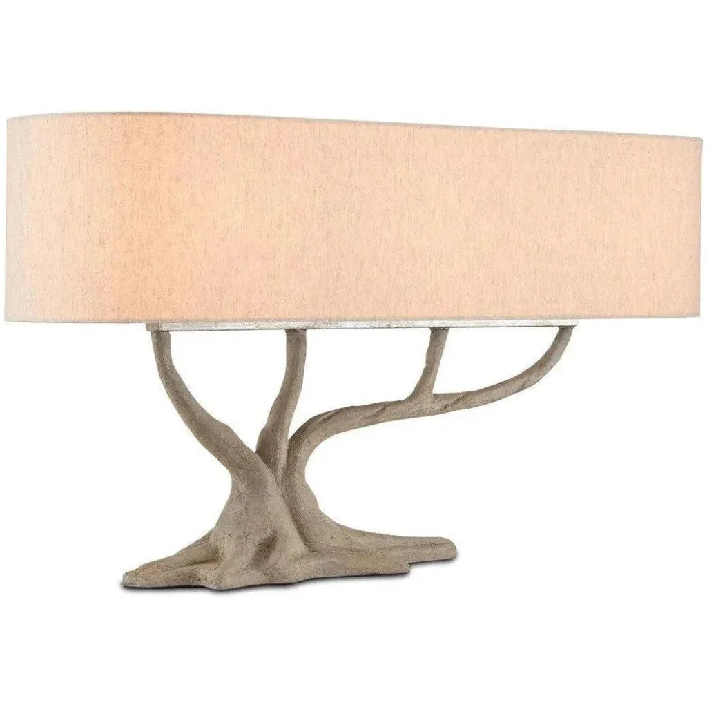 Concrete Cotswold Table Lamp - LOOMLAN - Currey & Co - Table Lamps