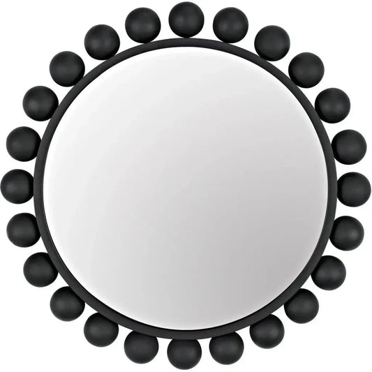 Cooper Round Metal Wall Mirror