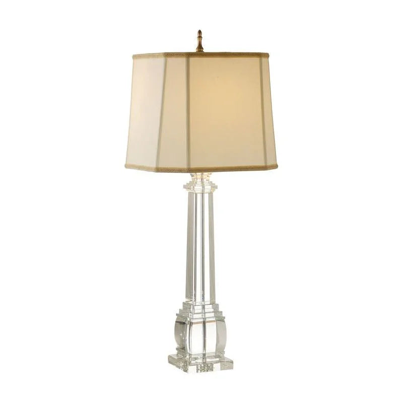 Wildwood Copely Solid Crystal Modern Design Table Lamp