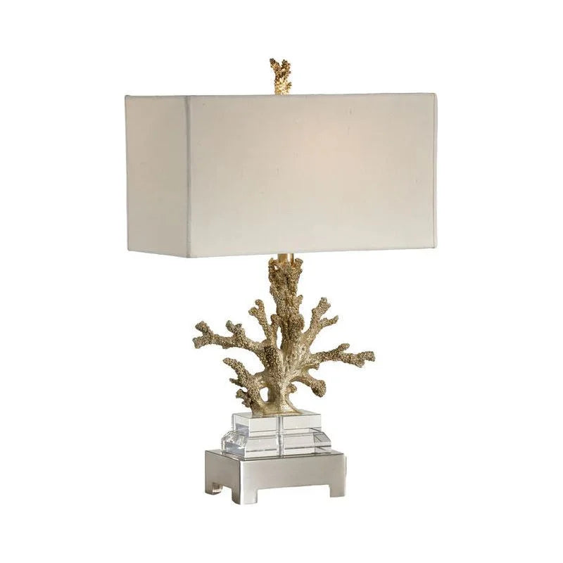 Wildwood Coral Colony Crystal Mounted Table Lamp