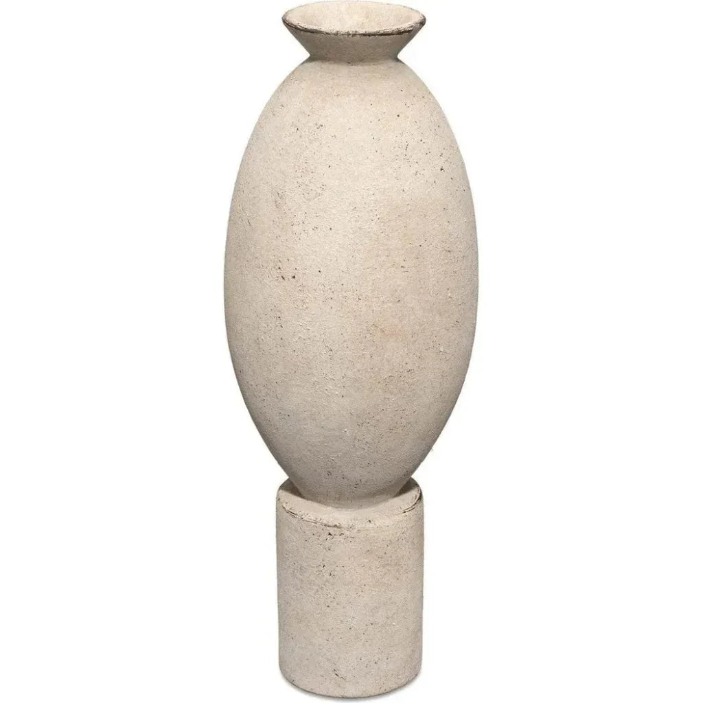 Burnt Umber Ceramic Decorative Vase