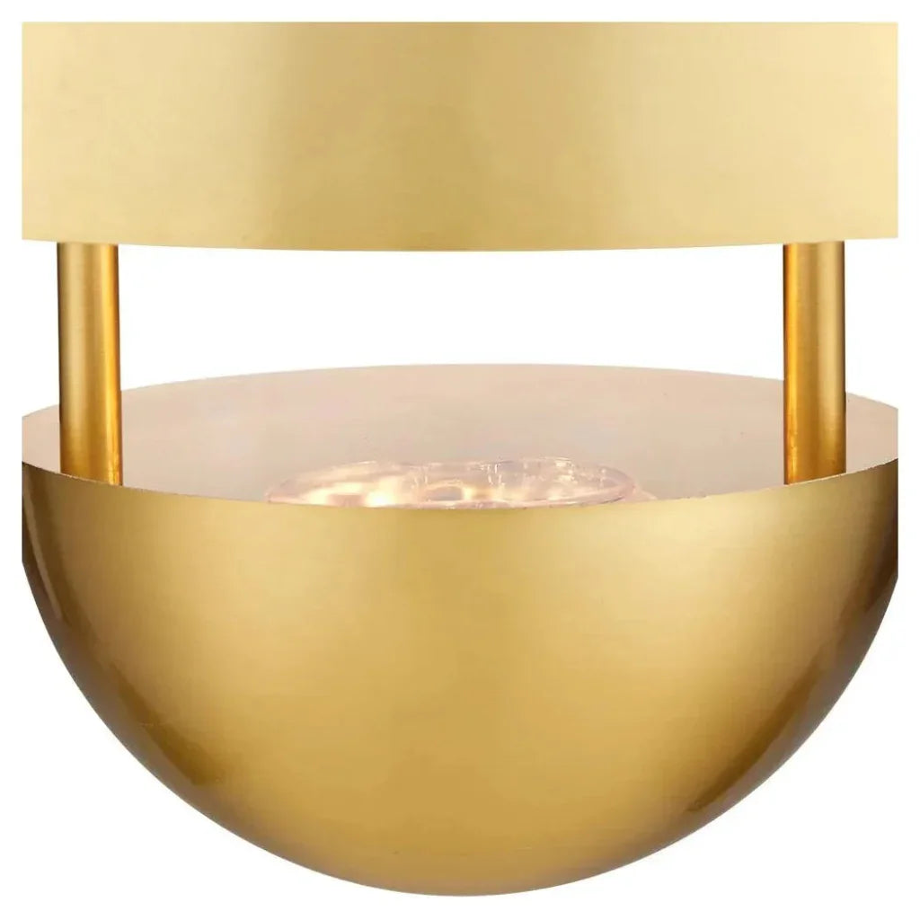 Creighton Semi-Flush Mount-Flush Mounts-Currey & Co-LOOMLAN