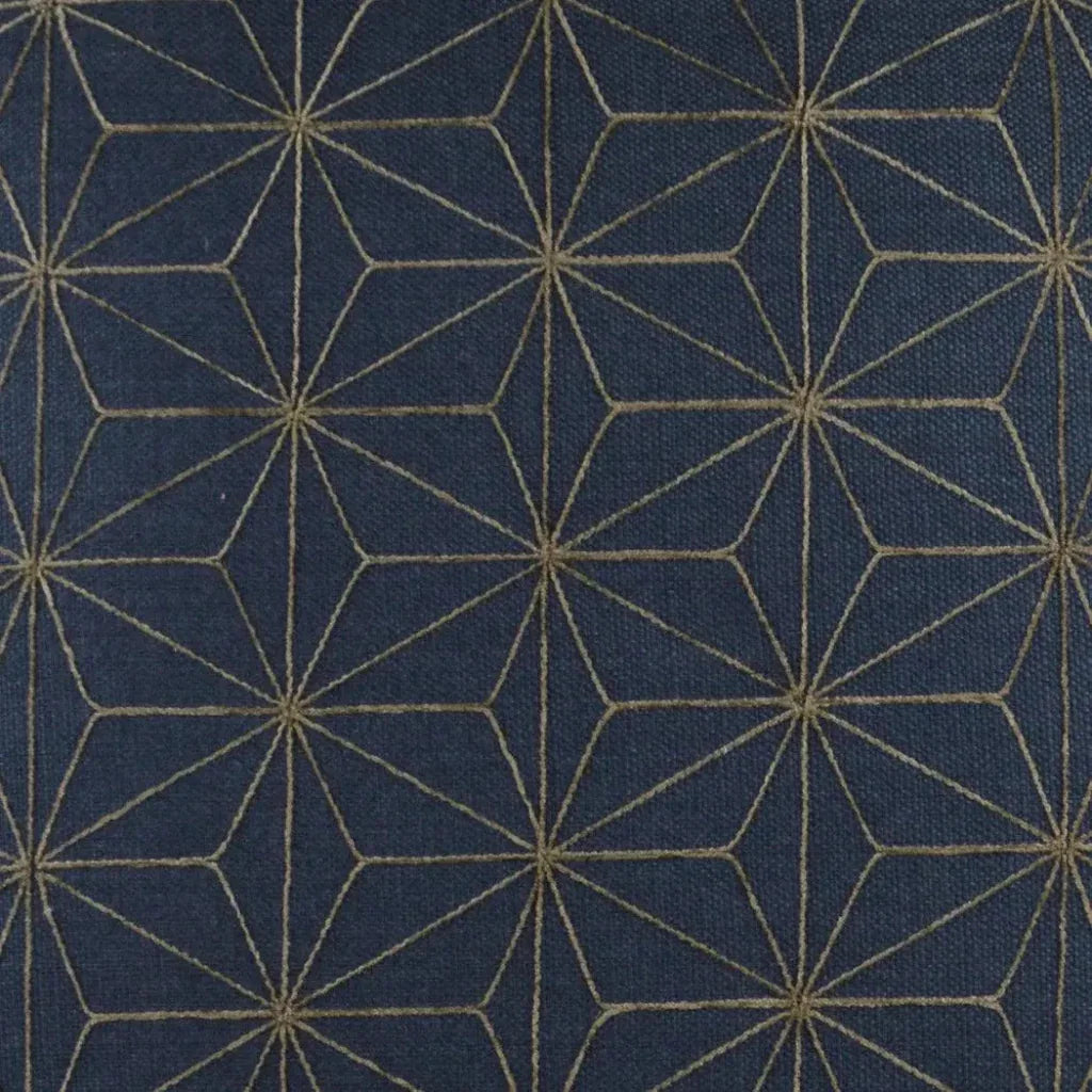 D.V. Kap Crosby Navy Blue Throw Pillow With Insert