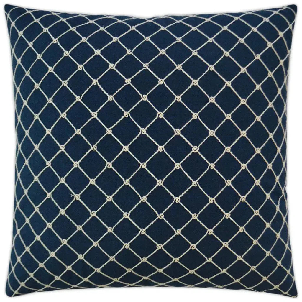 Crossroads Blue Throw Pillow With Insert - LOOMLAN - D.V. Kap - Throw Pillows