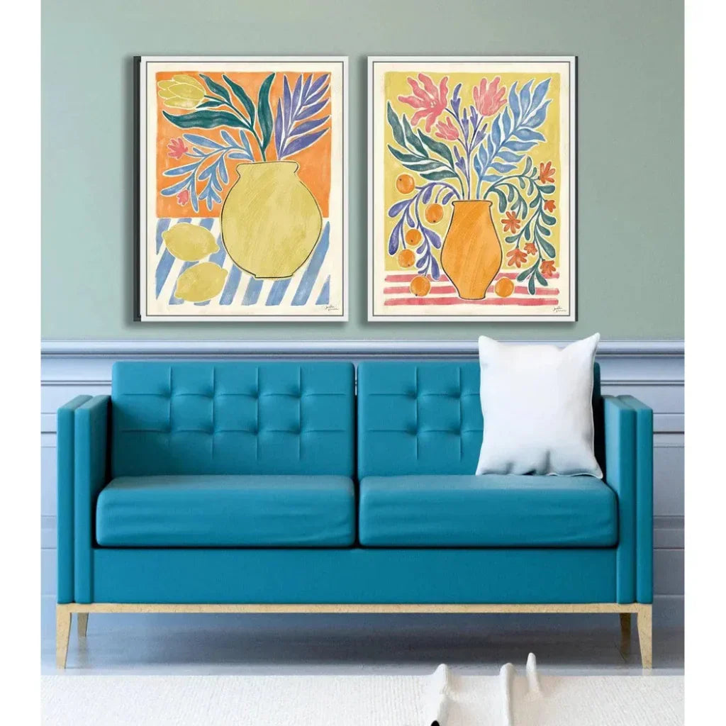 Cyprus Still Life V d Canvas Art For Living Room - LOOMLAN - LOOMLAN - Canvas Art