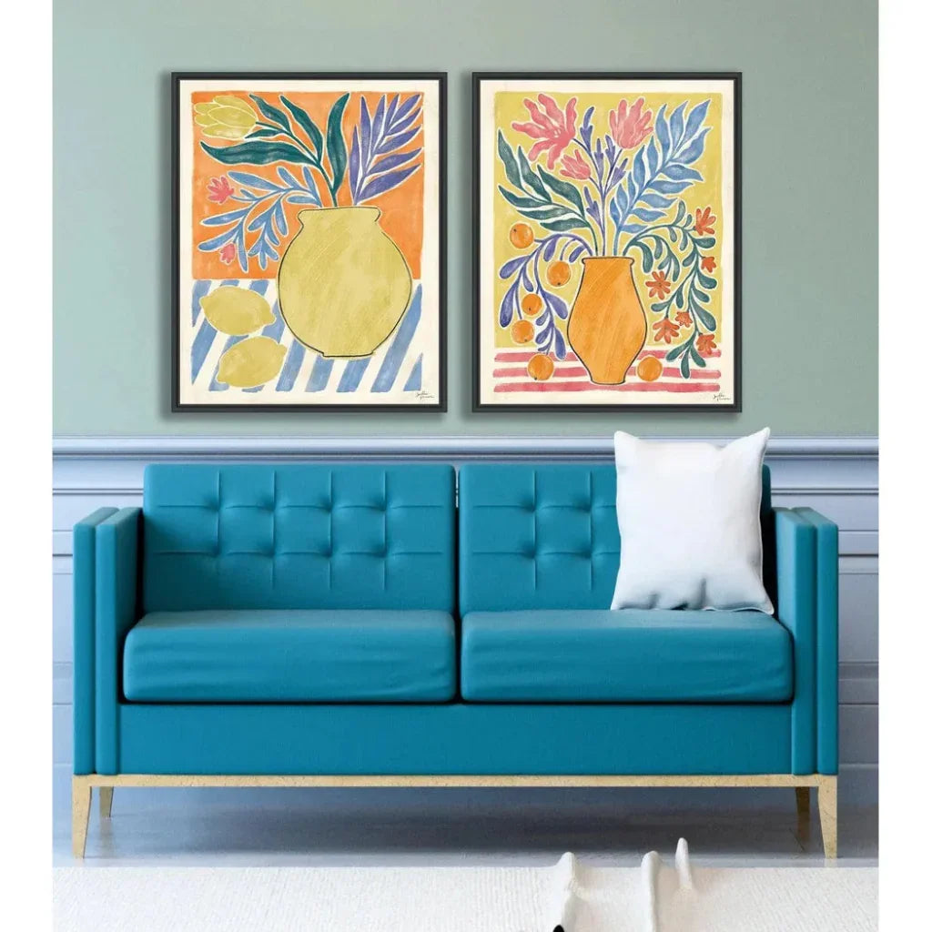 Cyprus Still Life V d Canvas Art For Living Room - LOOMLAN - LOOMLAN - Canvas Art