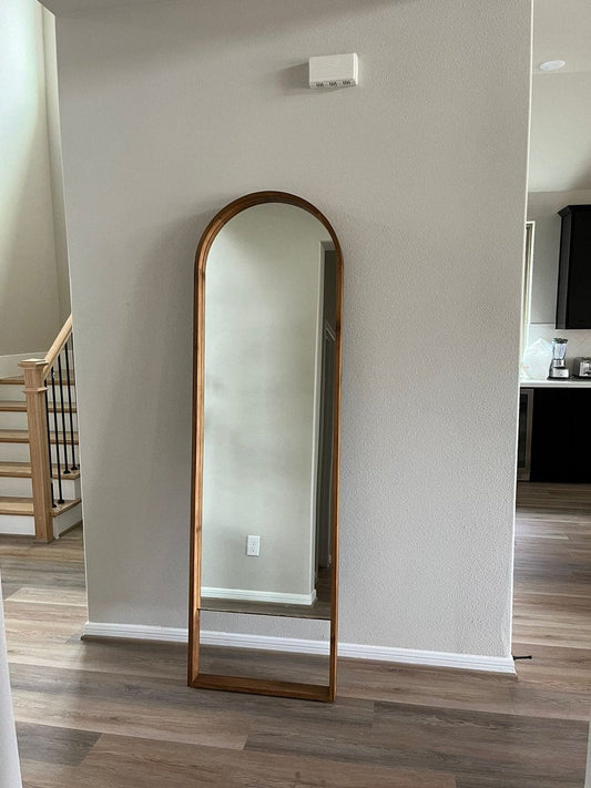 D-Bodhi Coco Wood Frame Floor Mirror -- view 2
