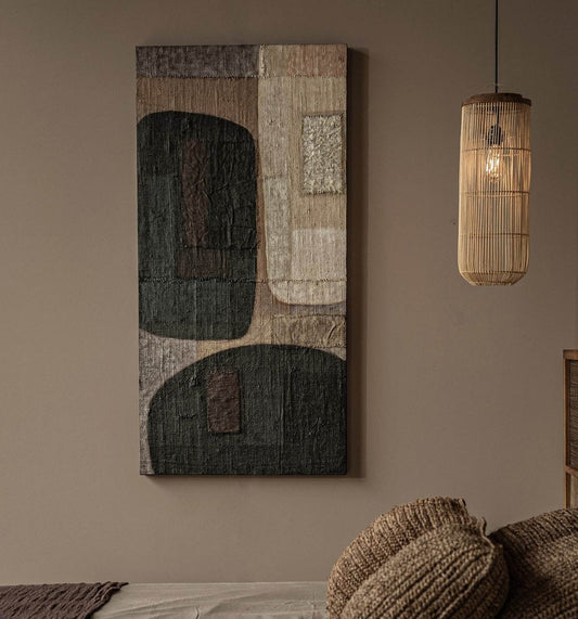 D-Bodhi Reclaimed Wood Frame Canvas Art -- view 2