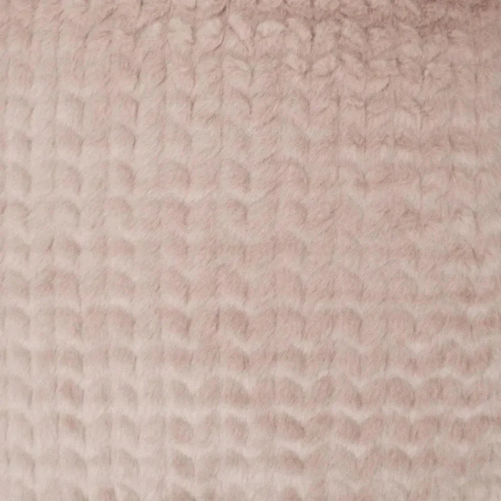 Dainty Blush Pink Throw Pillow With Insert - LOOMLAN - D.V. Kap - Throw Pillows