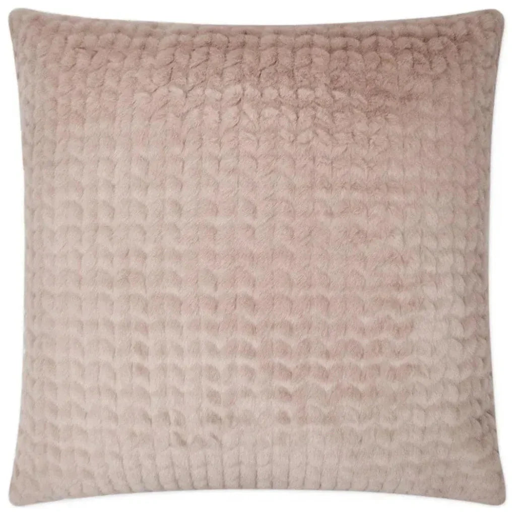 Dainty Blush Pink Throw Pillow With Insert - LOOMLAN - D.V. Kap - Throw Pillows