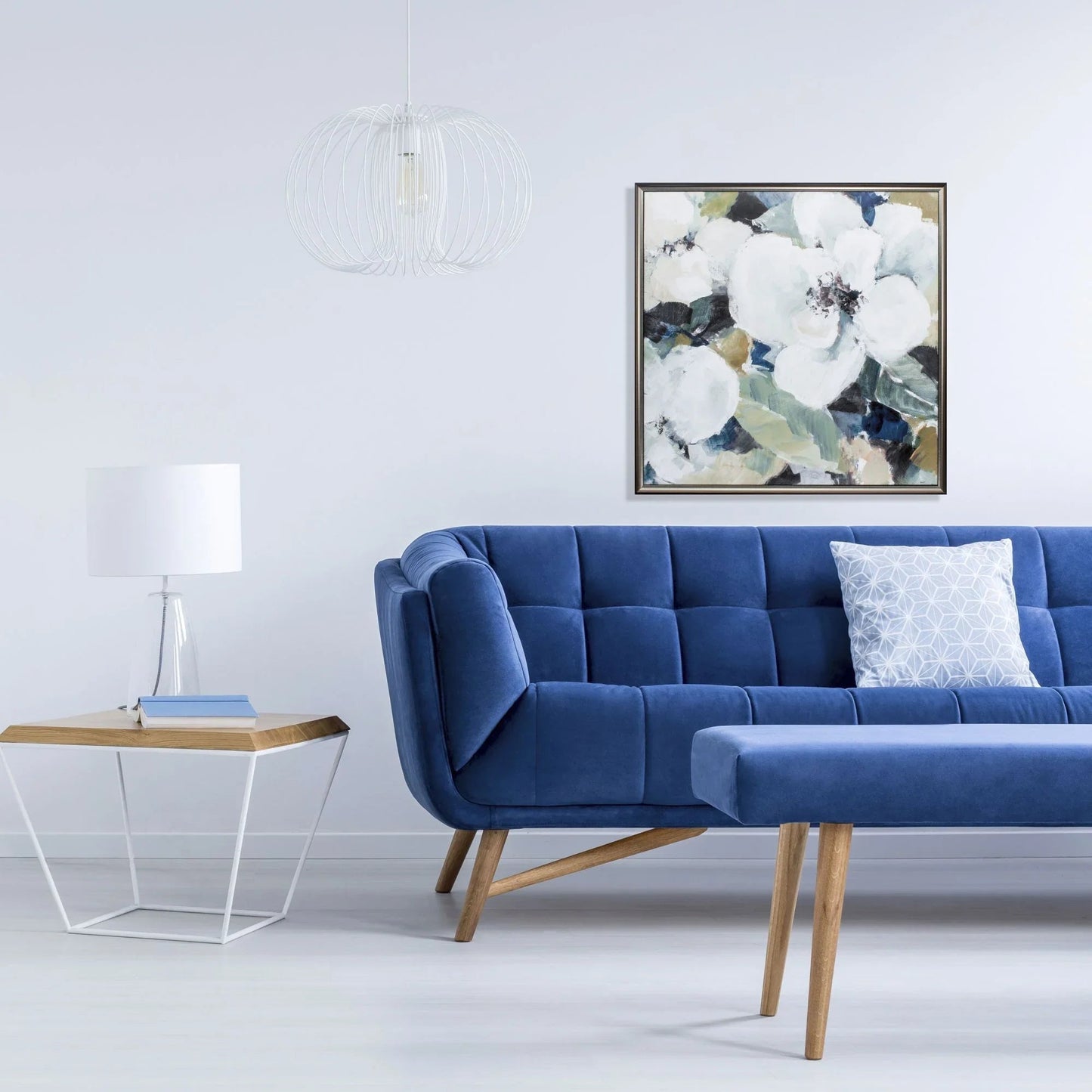 Dark Beauty Neutral Canvas Art