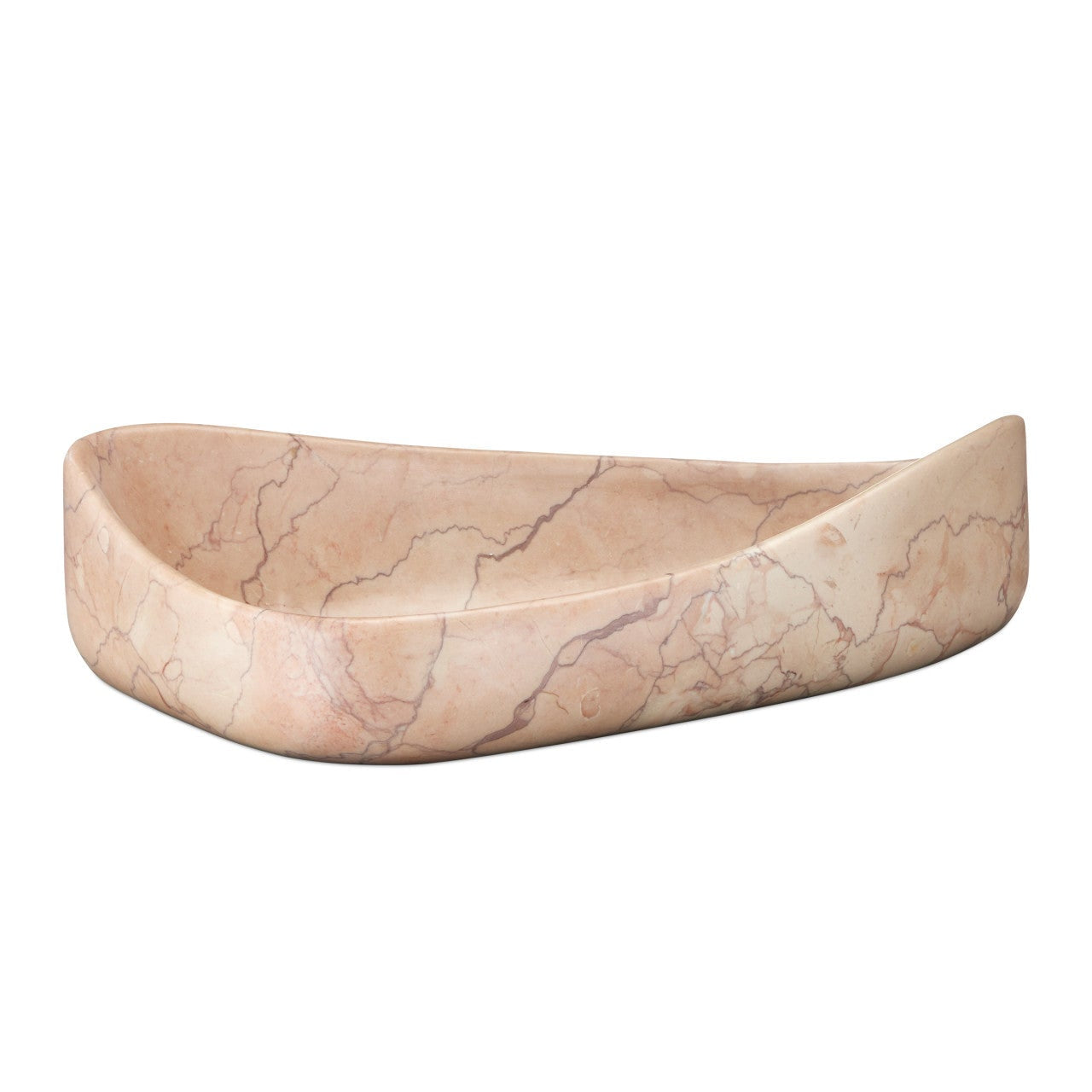 Deaton Natural Rosa Marble Bowl