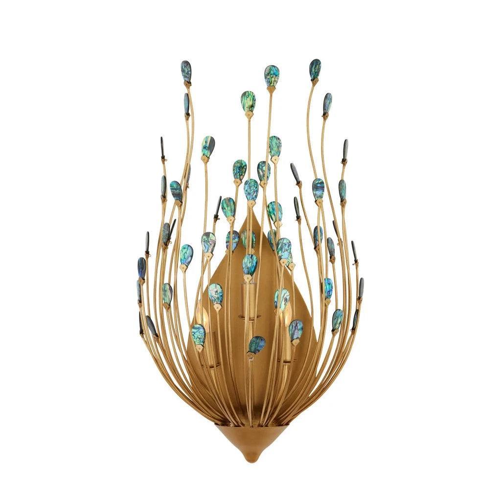Delphos Wall Sconce - LOOMLAN - Currey & Co - Wall Sconces